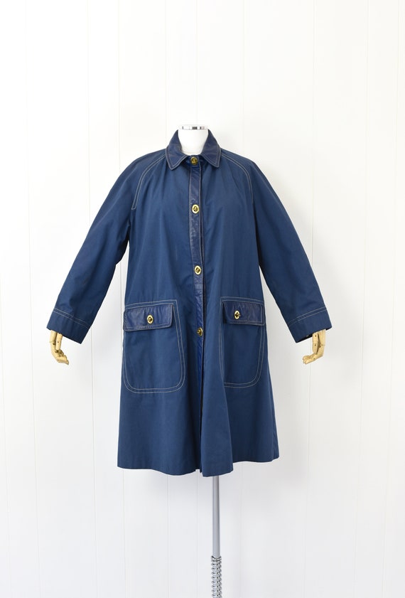 1960's Sills by Bonnie Cashin Blue Coat