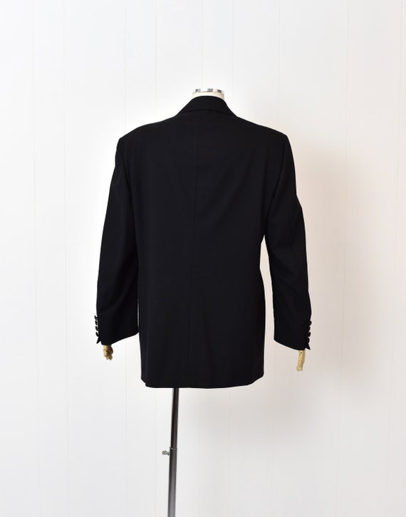 1970s Christian Dior Monsieur Black Jacket - image 8