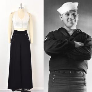 1940s Us Navy Sailor Pants - Etsy