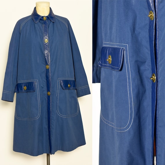 1960's Sills by Bonnie Cashin Blue Coat