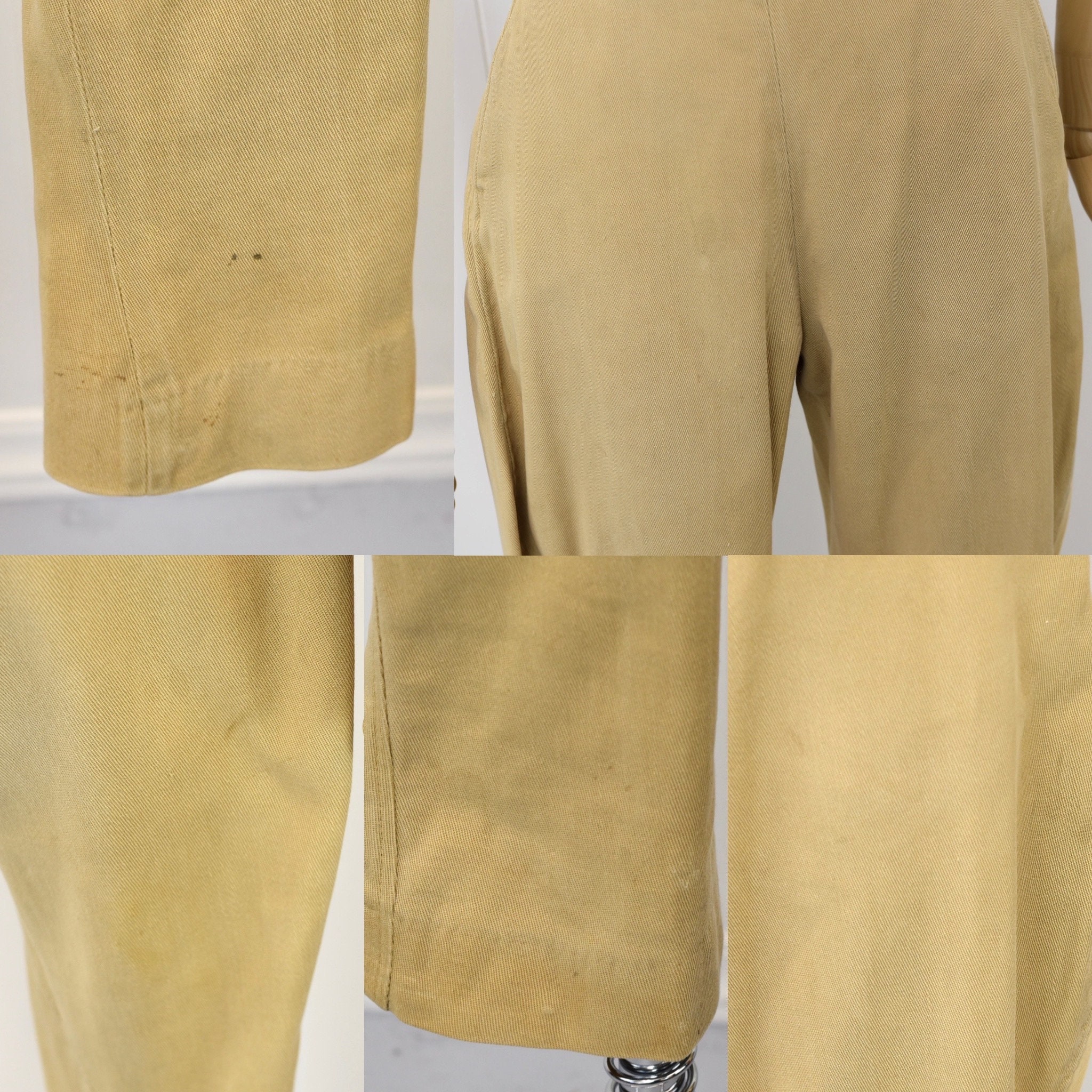 Pantalon d'équitation vintage années 40 équestre Jodhpurs