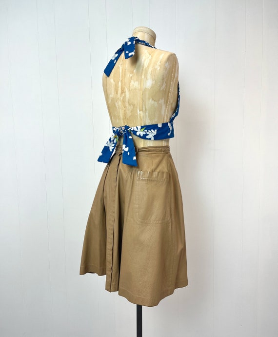 RARE 1960s Bonnie Cashin Sills Brown Leather Skirt - image 6