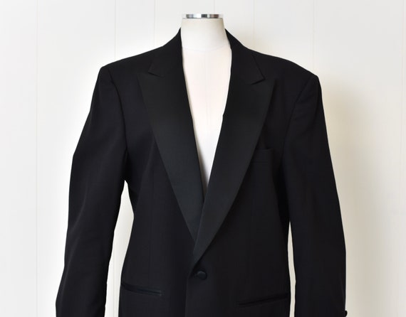 1970s Christian Dior Monsieur Black Jacket - image 2