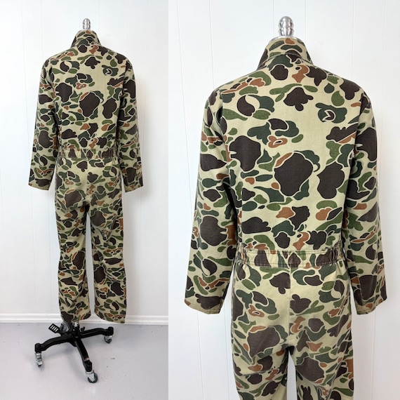 1970s Camouflage Print Walls Blizzard Pruf Army G… - image 5