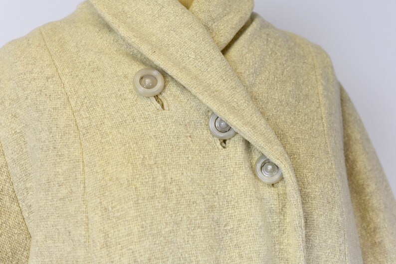 1940s Oatmeal Wool Coat image 3