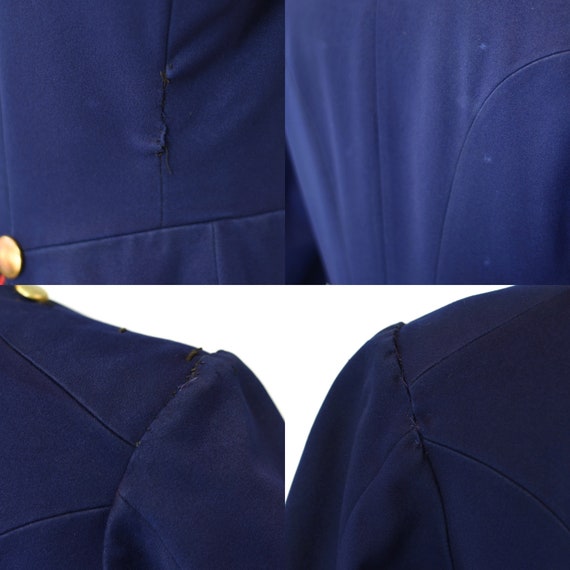 Antique Late 1800s German Military Blue Coat Jack… - image 7