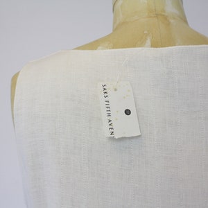 NOS 1990s Dusan Linen Dress image 7