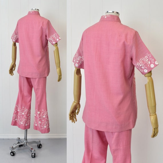 Women Vintage Floral Spring Strap Linen Blouse HH056 main image 0