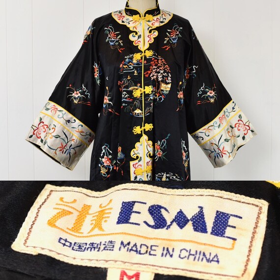 エスニック　民族衣類　長袖　タイダム染め　リメイク衣類　注文品　タイ製 エスニック ロングコート 羽織り アウター メンズ レディース