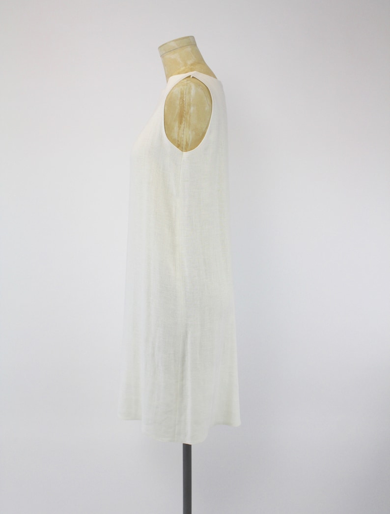 NOS 1990s Dusan Linen Dress image 4