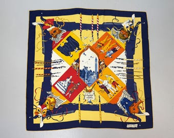 Vintage 1990s Hermes Le Carnaval de Venise Hubert De Watrigant