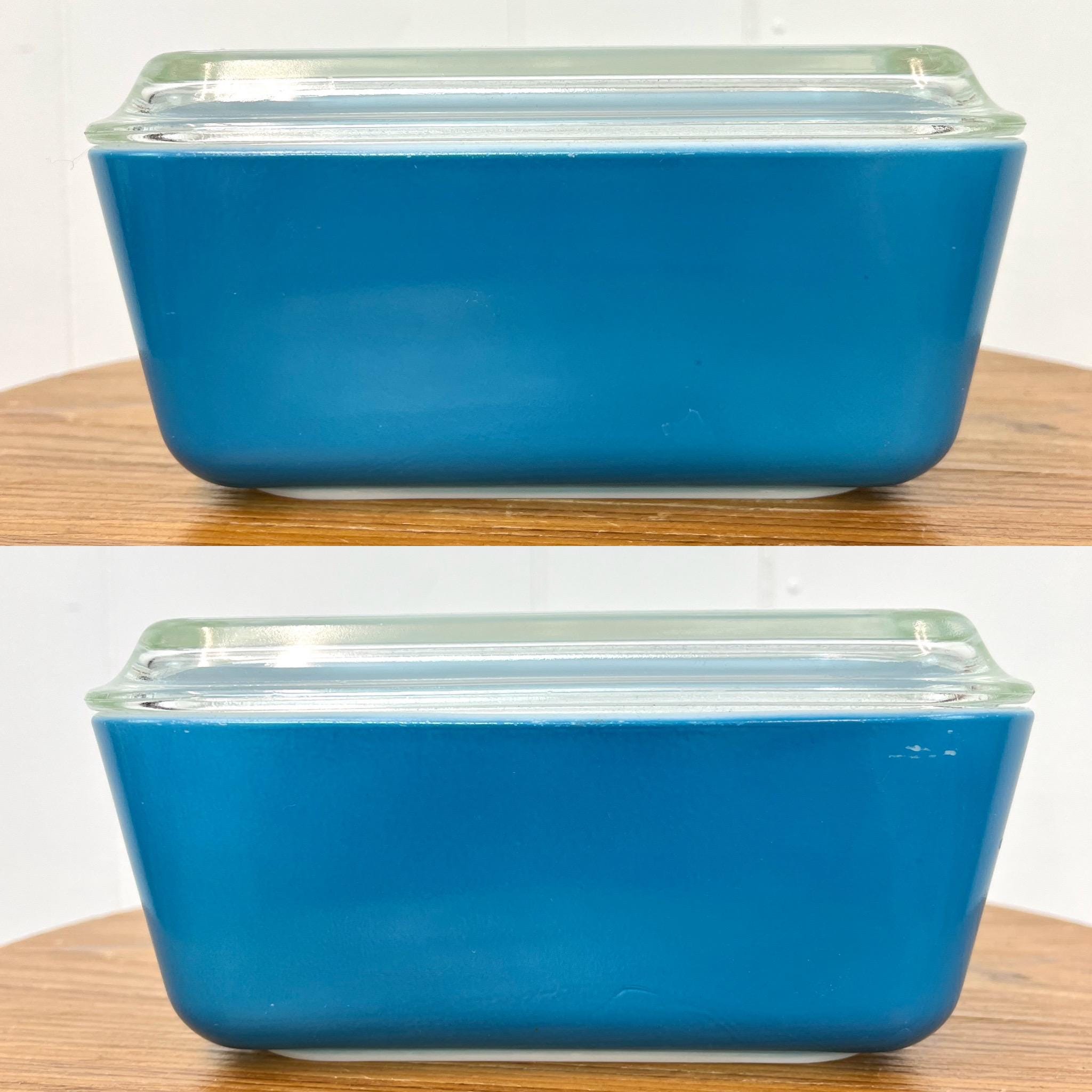 1950s Pyrex Primary Multi-color Mid Century Kitchen 4 Piece ...