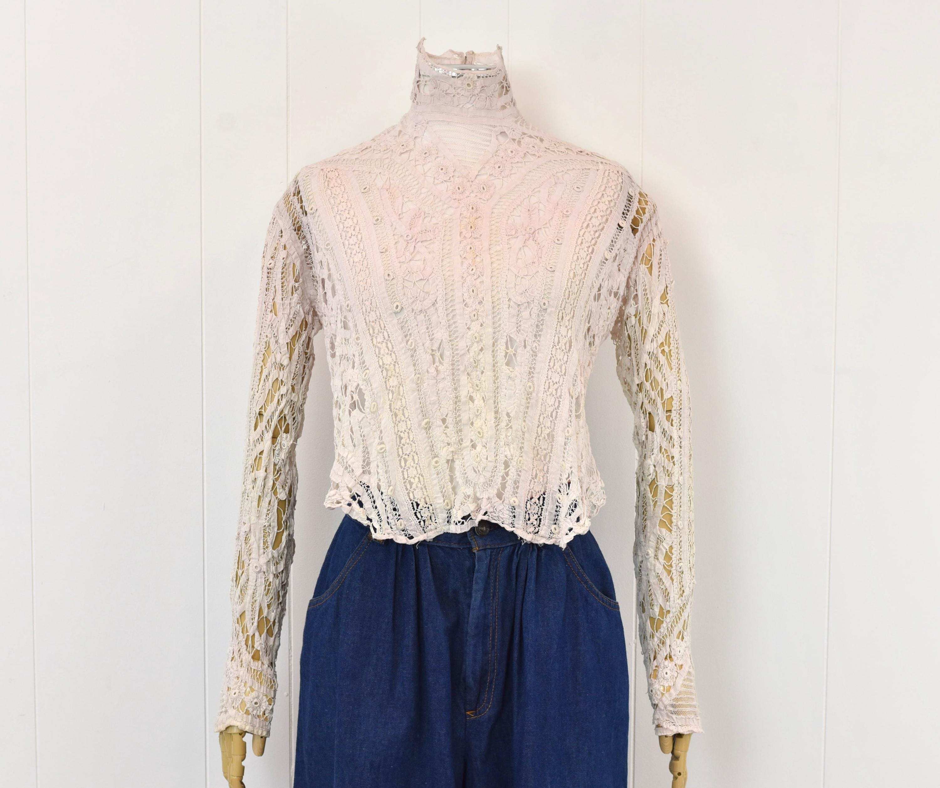 Battenburg Lace Top - Etsy