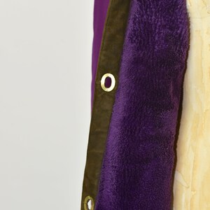 1960's Sills by Bonnie Cashin Purple Coat image 9