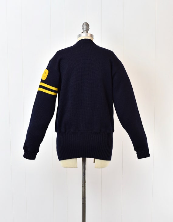 1950s Letterman Swimming Team Sweater Number 69 - image 7