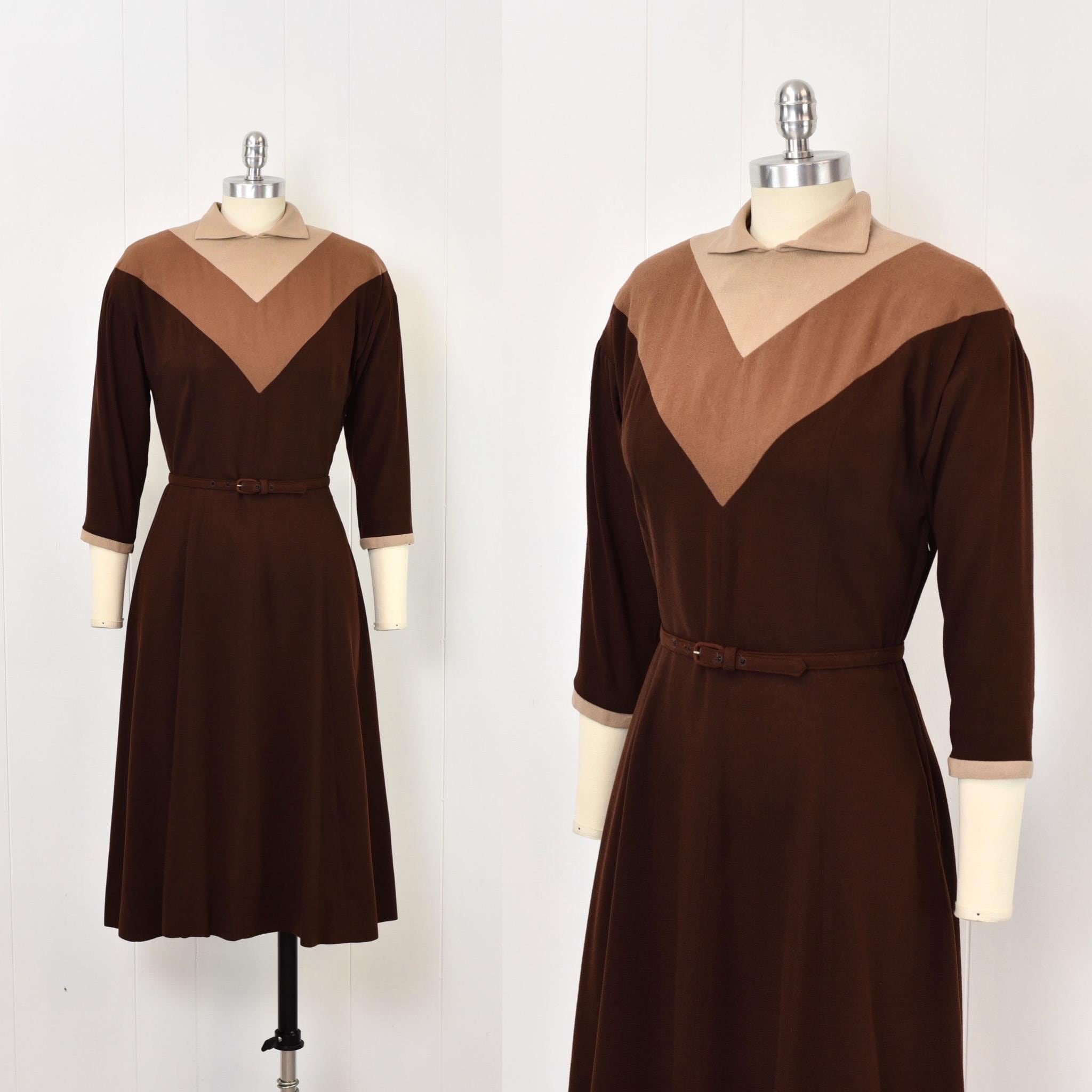 1940 1950 Dress - Etsy