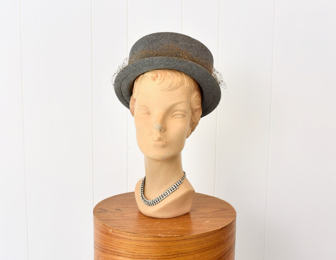 VINTAGE CHARMER JOHN FREDERICS FAUX FUR HAT s-l400.jpg main image 2