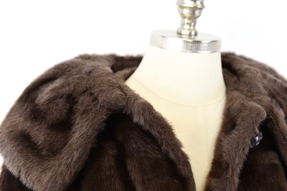 1960s Brown Faux Fur Teddy Bear Coat - image 9