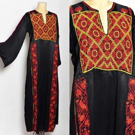 Antique 1900's Palestinian Tatreez Dress