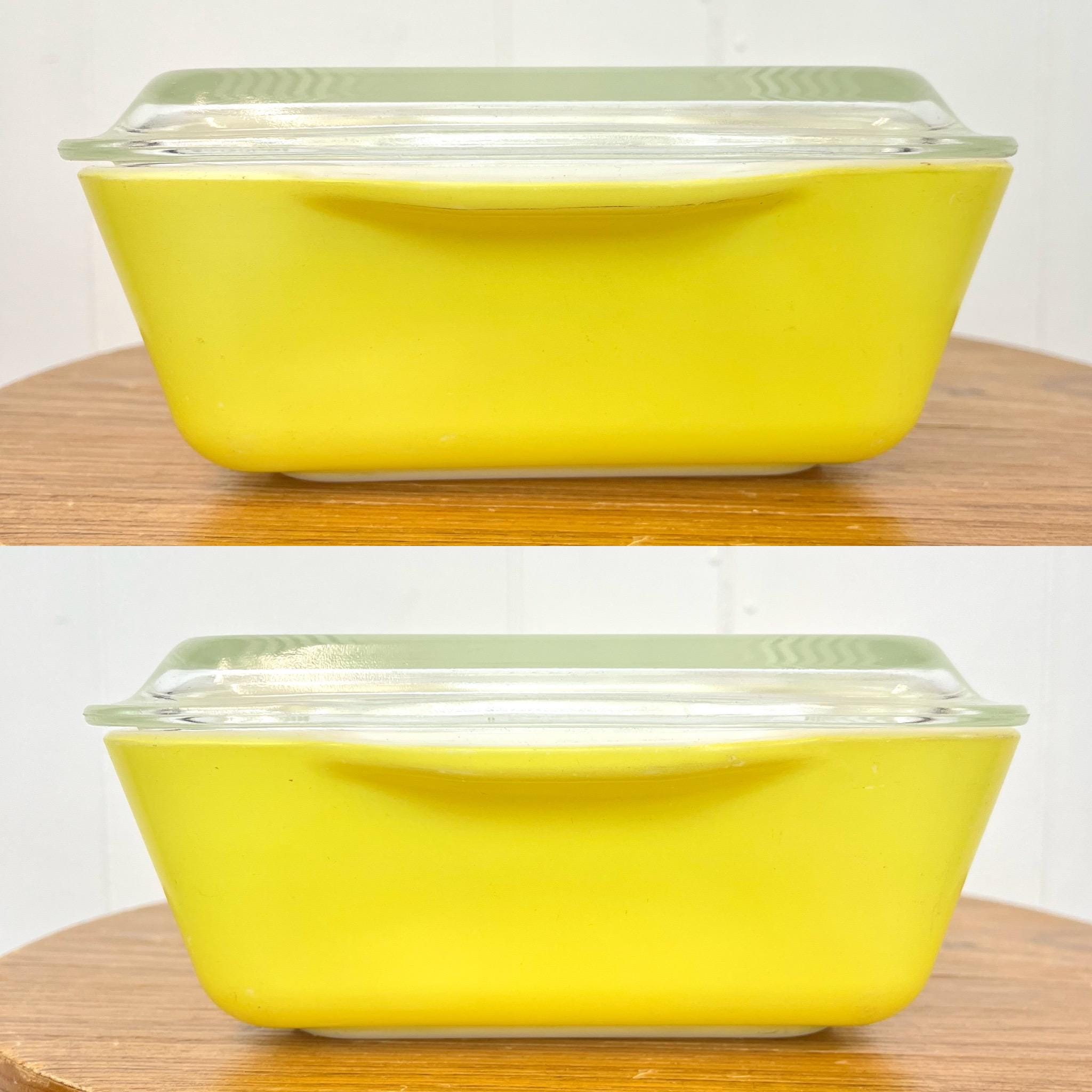 1950s Pyrex Primary Multi-color Mid Century Kitchen 4 Piece ...