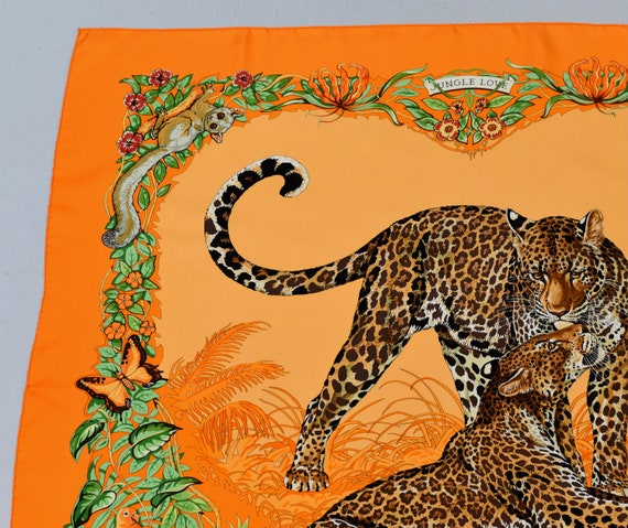 Vintage 2001/2002 Hermes Jungle Love Leopard Anim… - image 3