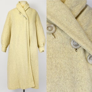 1940s Oatmeal Wool Coat image 1