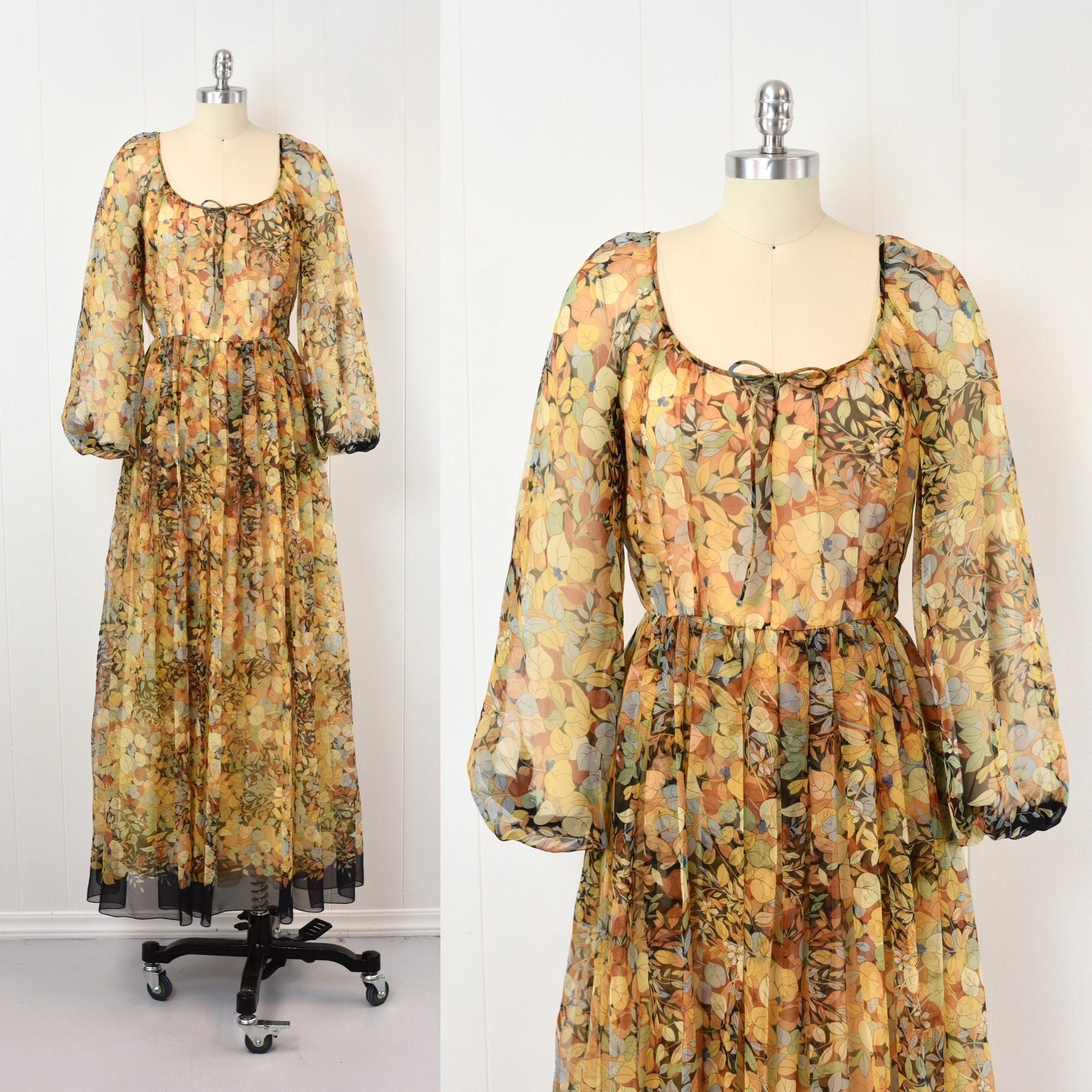 Fall Leaf Dress Etsy