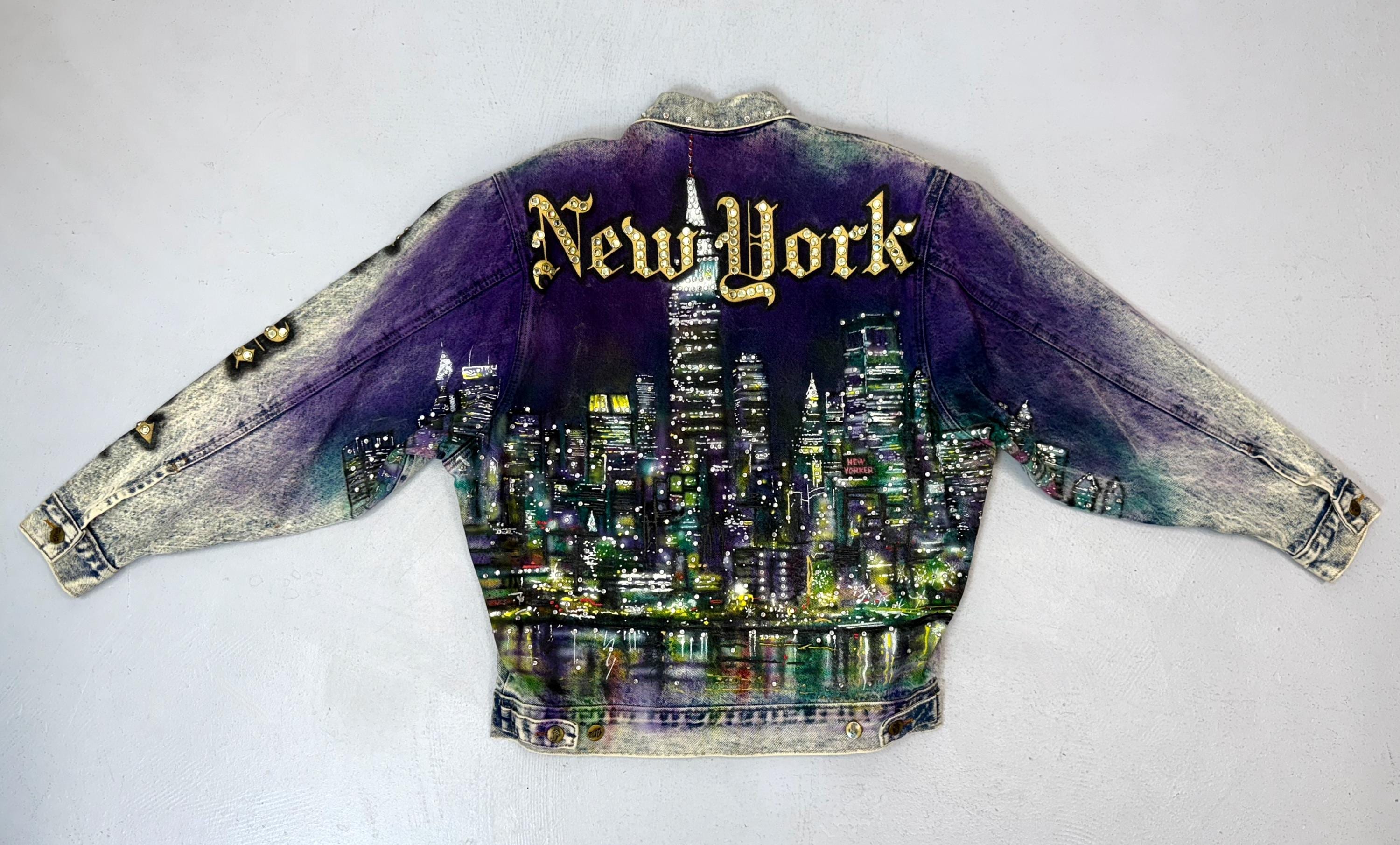 1987 Tony Alamo of Nashville New York Big Apple Hand Painted