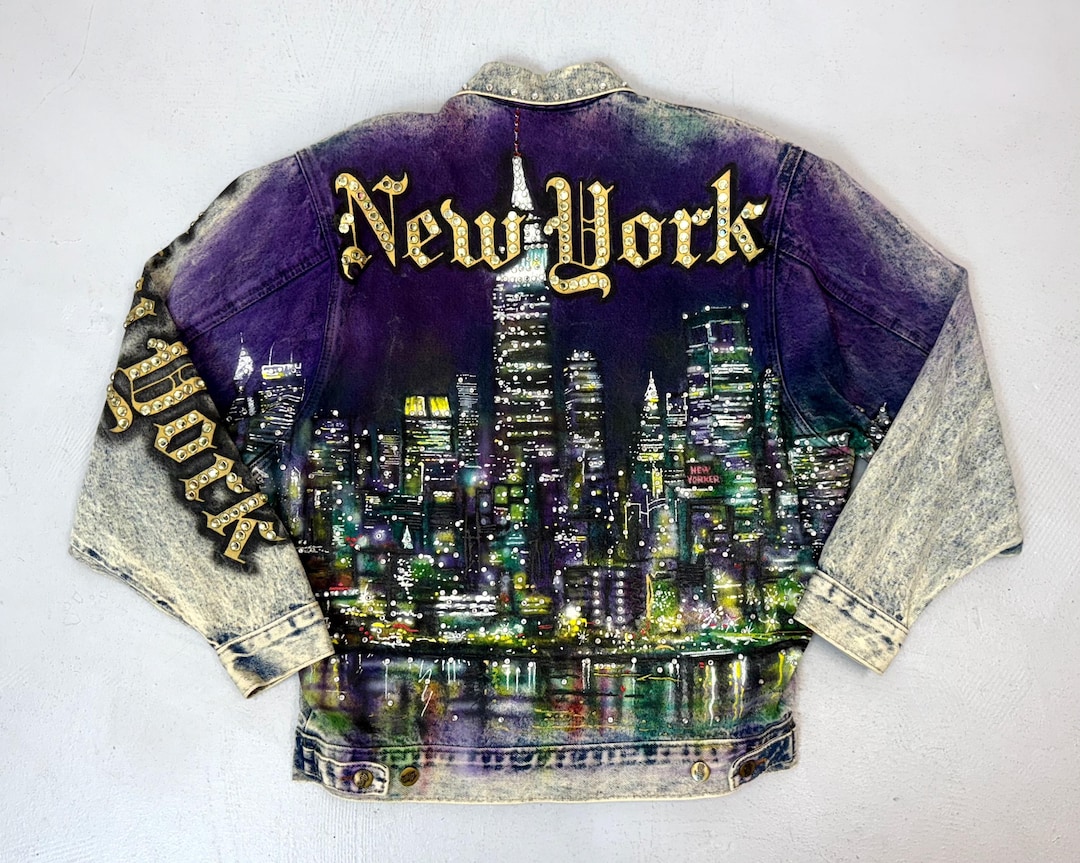 1987 Tony Alamo of Nashville New York Big Apple Hand Painted