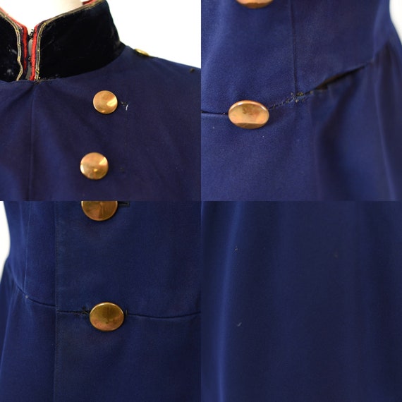 Antique Late 1800s German Military Blue Coat Jacket Etsy Italia