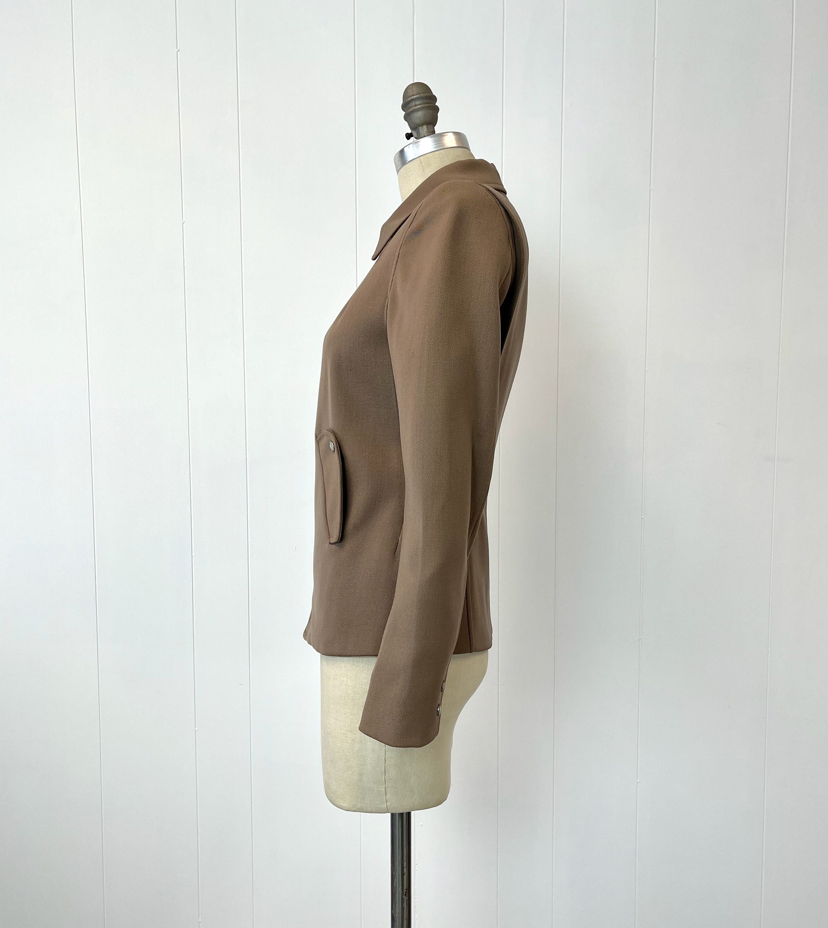 SADDLE STURDY BRAND 50sウエスタンセットアップ　ジャケット 1940s/1950s Saddle Sturdy Brand Western Cowgirl Taupe Brown
