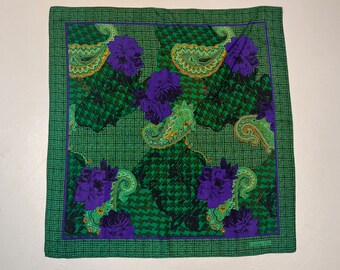 Christian Dior 80s vintage scarf スカーフ CHRISTIAN DIOR Vintage Silk Scarf – Friday Candy