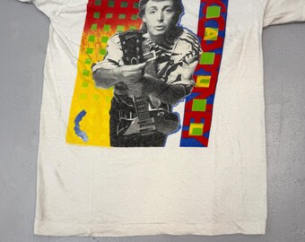 1989/1990 Paul Mccartney World Tour White Screen Stars Short
