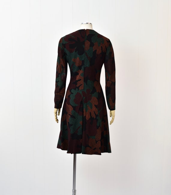 1970s/1980s Pauline Trigere Green Brown & Black A… - image 7