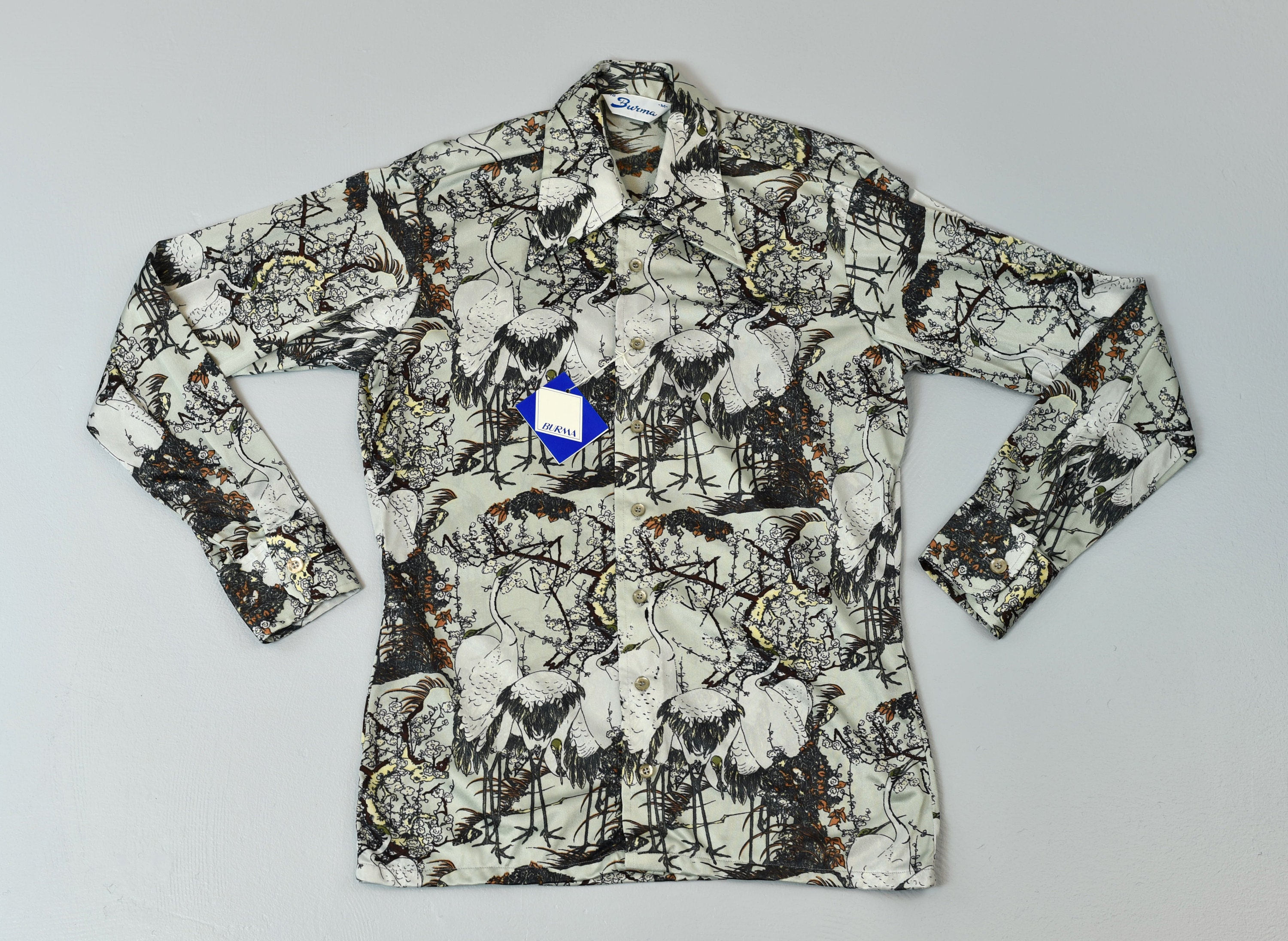 Vintage 1970s Burma Shirt - Etsy