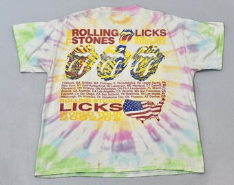 2002/2003 the Rolling Stones Licks World Tour Tie Dye Dragon