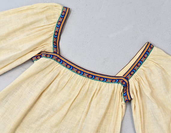 RARE 1970s Yves Saint Laurent Rive Gauche Embroid… - image 2