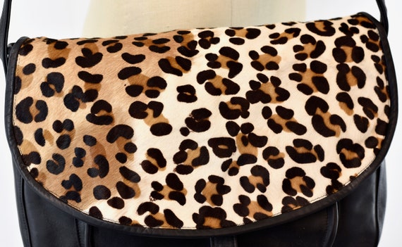 1980s Leopard Tony Bryant Handbag - image 3