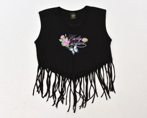 Harley-Davidson 80s Tシャツ Vintage 80's Harley Davidson Gasoline 3D Emblem Motorcycle T
