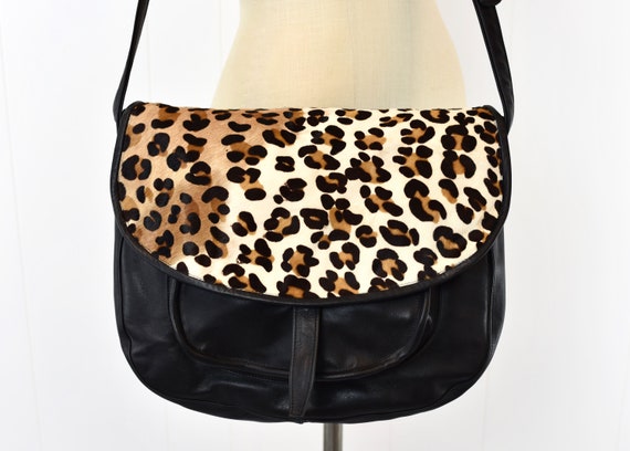 1980s Leopard Tony Bryant Handbag - image 2