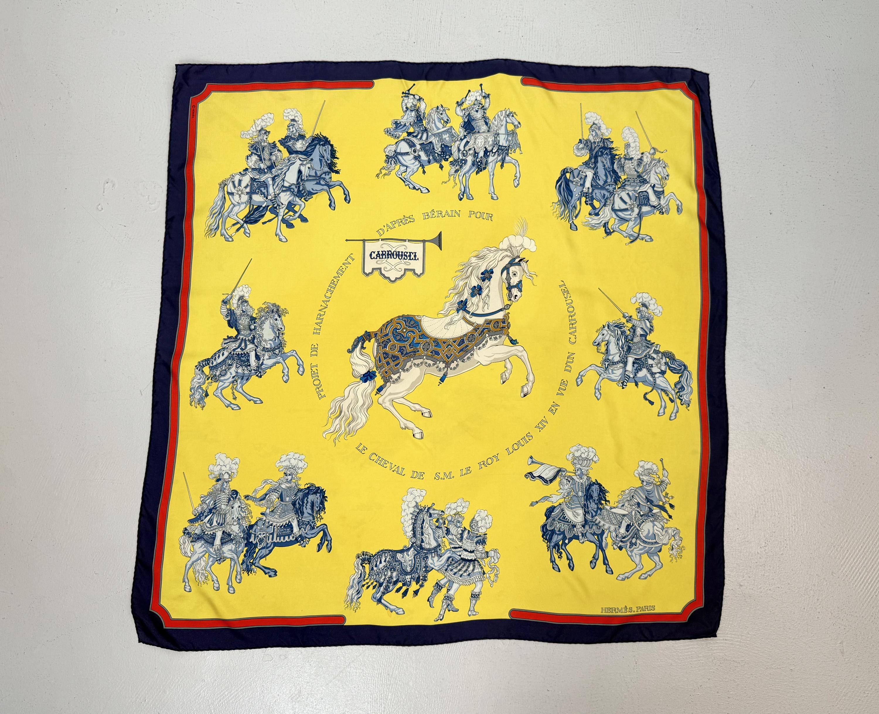 Hermes Scarf 1984 - Etsy