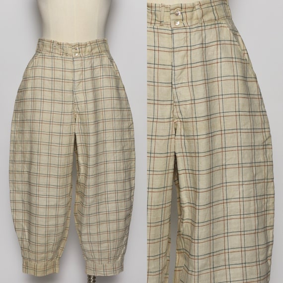 1930's/1940's Plaid Jodhpur Pants