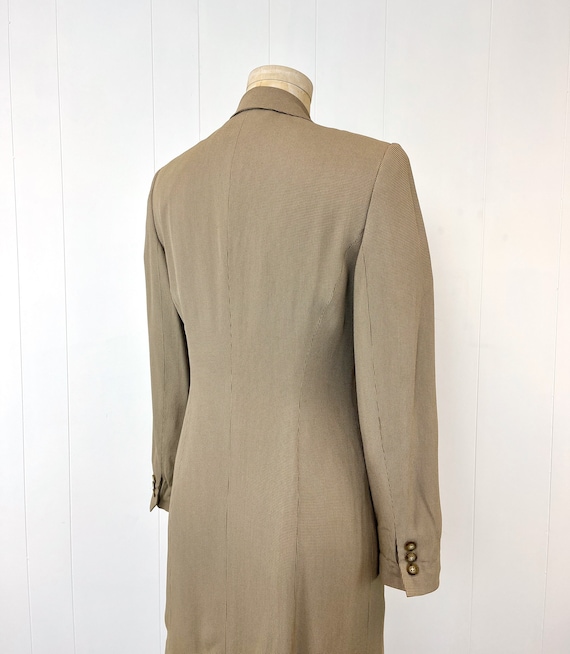 1990s DKNY Donna Karan New York Brown Houndstooth… - image 8