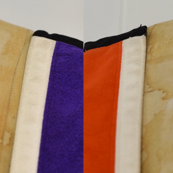 1990s Cache Ultra Suede Patchwork Black Pleated C… - image 9