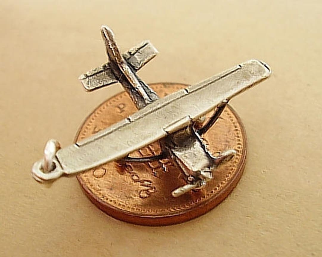 Avion Japonais En Tôle Cessna Argenté Par Nomura – Jouet Vintage