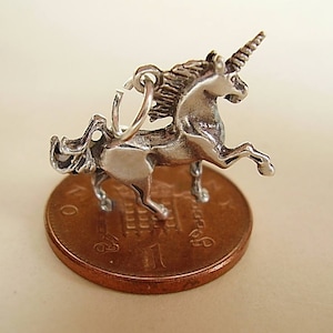 Unicorn Sterling Silver Charm
