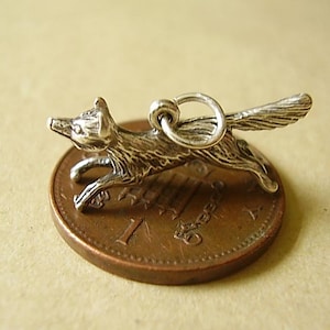 Sterling Silver Fox Charm