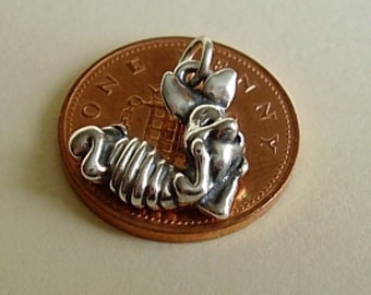 Sterling Silver Piglet From Pooh Bear Charm