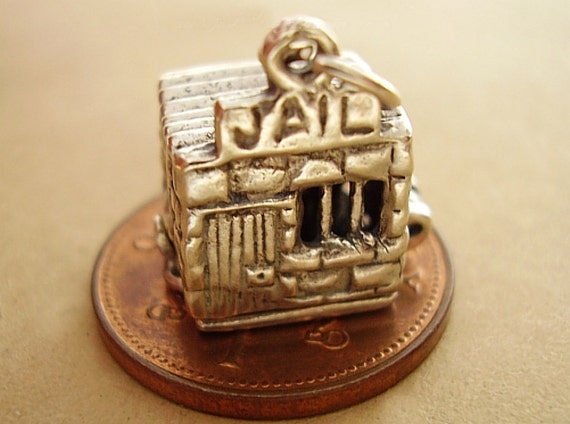 Vintage Plata apertura Esfinge /& Momia encanto