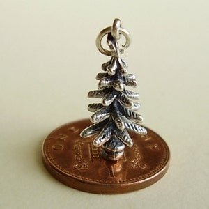Sterling Silver Christmas Tree charm